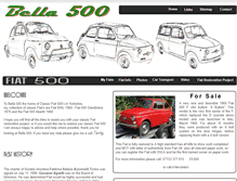 Tablet Screenshot of bella500.com